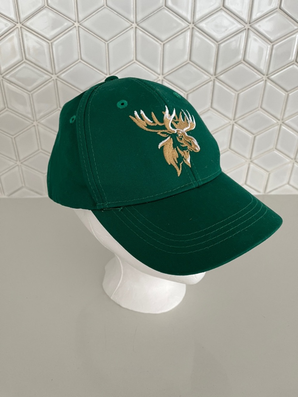 MOOSEHEAD BREWERIES Snapback Adjustable Size Baseball Cap Moose Logo Casual Beer